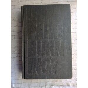 Vintage Edition of "Is Paris Burning?" by Collins & Lapierre | WWII History